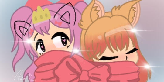 YCH Valentine's Day Illust | @PuffyKomi @Tiffyatthebonk